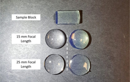 Fabrication of optical components using a consumer-grade lithographic printer